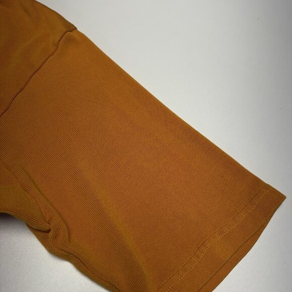 Vintage Marauders Rugby Jersey Shirt Mens Large 23x31 Orange - Picture 7 of 14